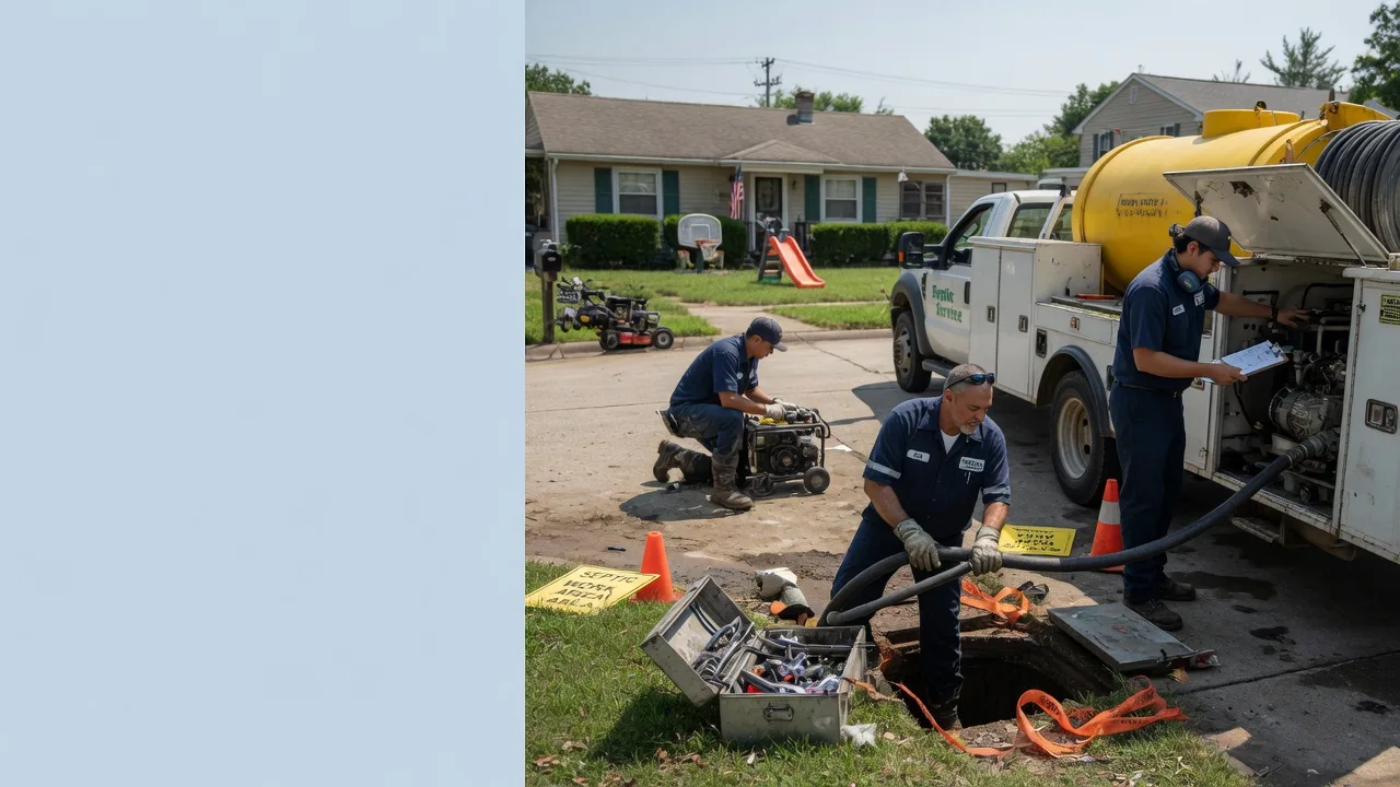 Septic Tank Pumping in Morton, IL near me